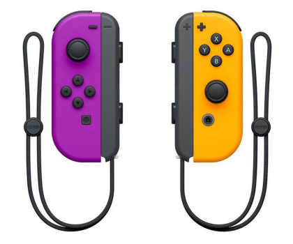 Akcesoria do konsol NINTENDO Switch Kontrolery Joy-Con Pair Neon Purple/Neon Orange Zestaw